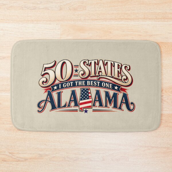Item preview, Alabama 50 States I Got the Best One – Vintage Alabama State Pride designed and sold by HO•Designs.
