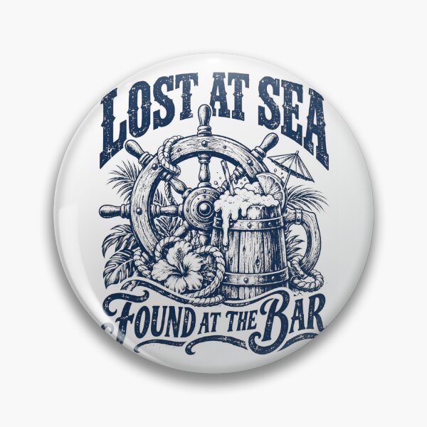 Item preview, Lost at Sea Found at the Bar designed and sold by VioletNance.