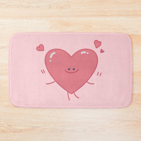 Item preview, Cute Pink Heart Character designed and sold by tammist.