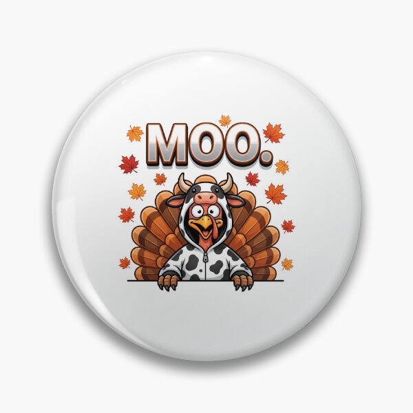 Aperçu de l'œuvre Moo Dinde Déguisement Vache Automne Drôle créée et vendue par MizoX7.