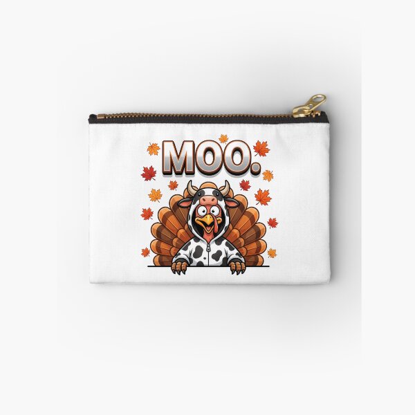 Aperçu de l'œuvre Moo Dinde Déguisement Vache Automne Drôle créée et vendue par MizoX7.