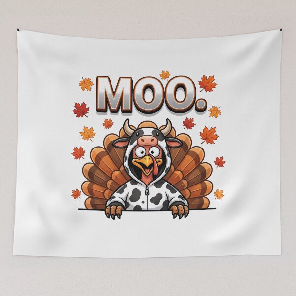 Item preview, Moo Dinde Déguisement Vache Automne Drôle designed and sold by MizoX7.