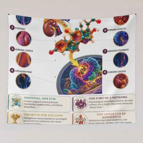 Item preview, Molecule Mysteries - Cortisol designed and sold by Molecule Mysteries.