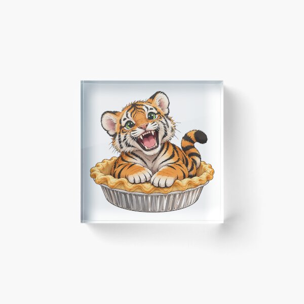 Item preview, Don't Touch the Pie Tin... It's The Tiger's Bed Now designed and sold by nikkolaus.