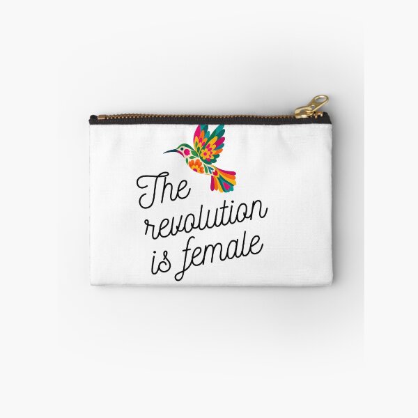 Item preview, The Revolution Is Female Feminist Hummingbird designed and sold by Fani*.
