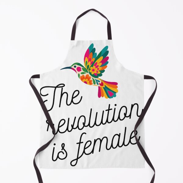 Item preview, The Revolution Is Female Feminist Hummingbird designed and sold by Fani*.