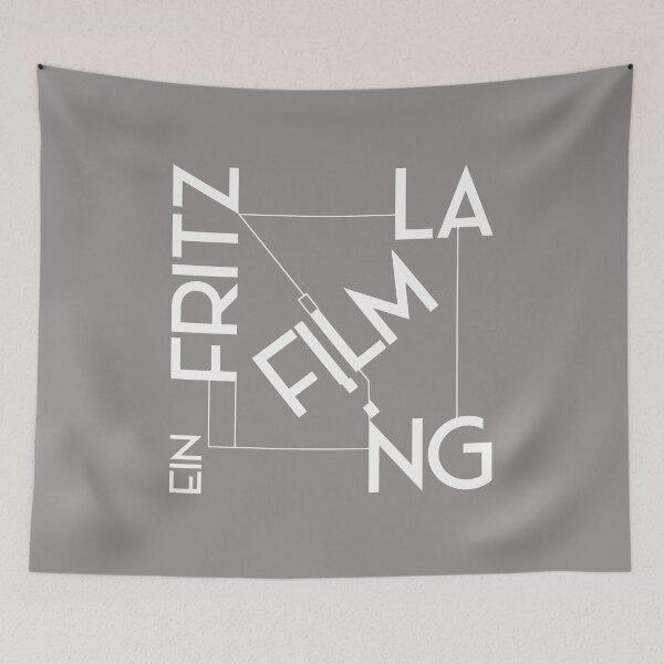 Item preview, EIN FRITZ LANG FILM Typography Tee-23 designed and sold by FelixaHaas.