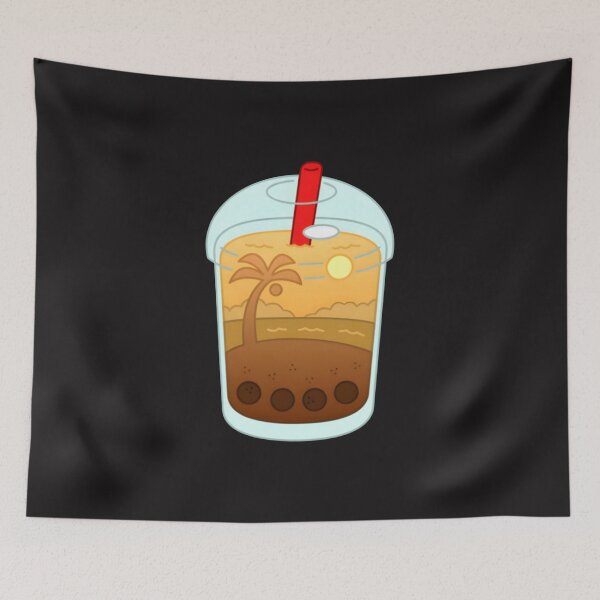 Artikelvorschau, Tropical Sunset Boba Tea entworfen und verkauft von Oumnossa.