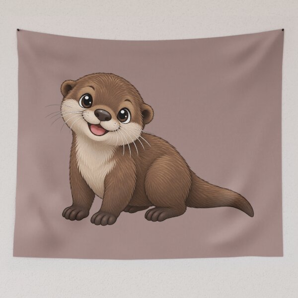 Item preview, Cute baby otter designed and sold by RAMIRELLI.
