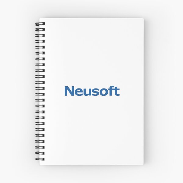 Item preview, Neusoft logo blue wordmark of Chinese software and IT company designed and sold by Scovillea.