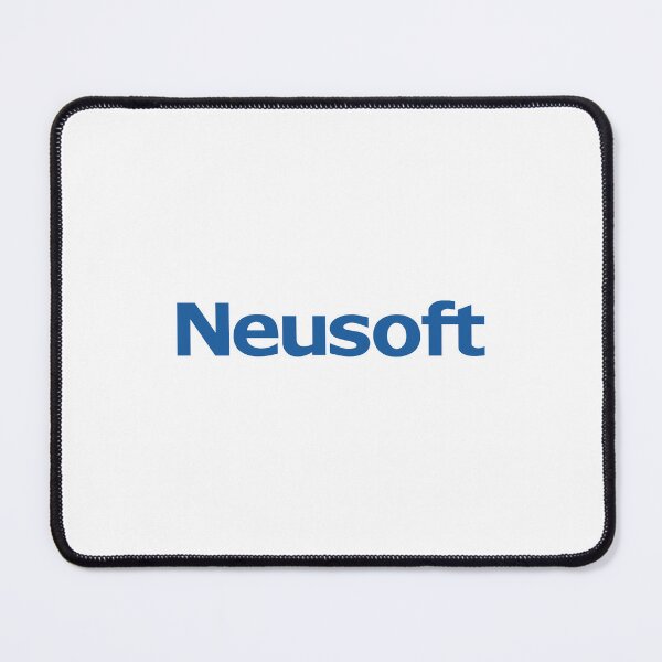 Item preview, Neusoft logo blue wordmark of Chinese software and IT company designed and sold by Scovillea.