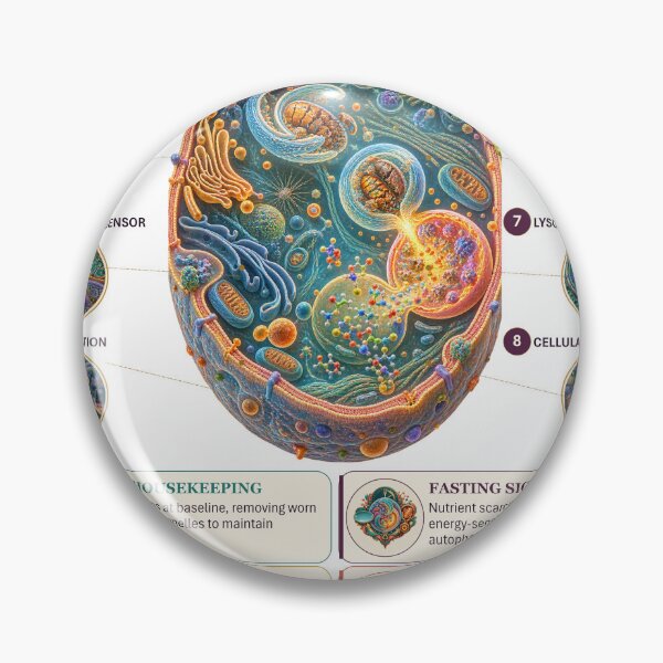Item preview, Molecule Mysteries - Autophagy designed and sold by Molecule Mysteries.