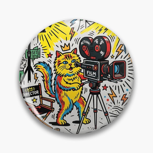 Item preview, Persian Cat Filmmaker designed and sold by PictoVibe.