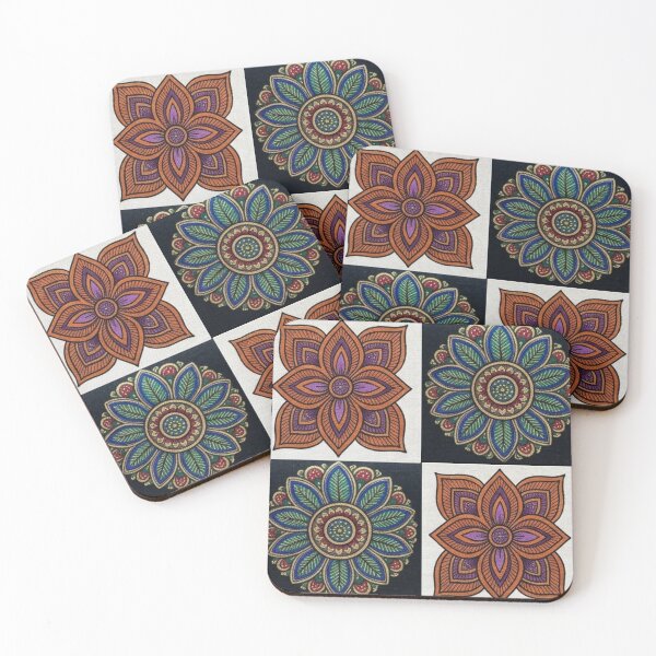 Item preview, Intricate Geometric Floral Pattern  designed and sold by Sakshiartwork.