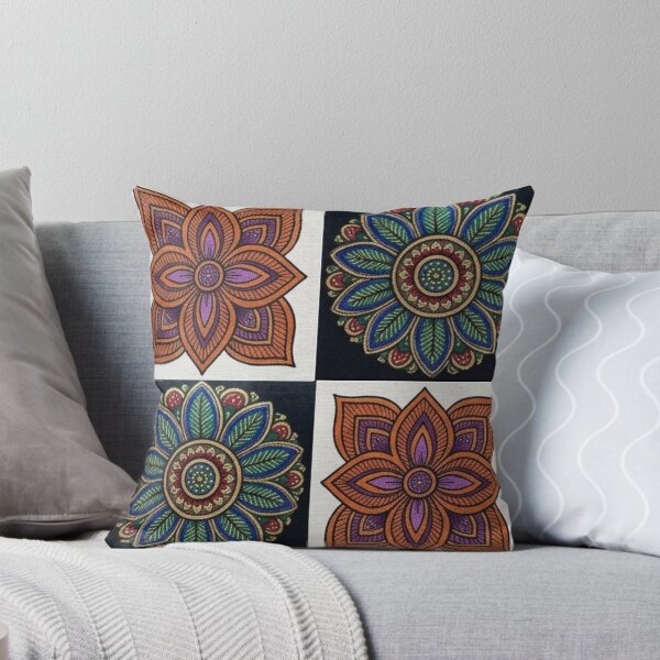 Item preview, Intricate Geometric Floral Pattern  designed and sold by Sakshiartwork.