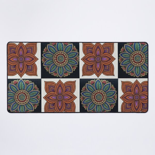 Item preview, Intricate Geometric Floral Pattern designed and sold by Sakshiartwork.