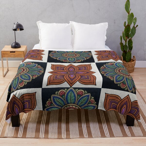 Item preview, Intricate Geometric Floral Pattern  designed and sold by Sakshiartwork.