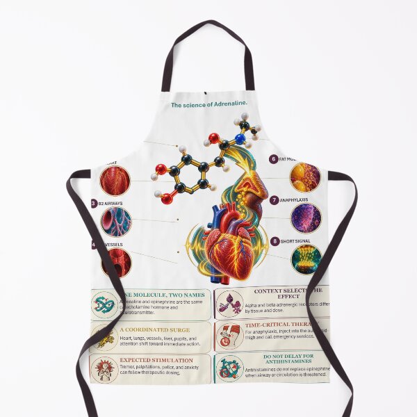 Item preview, Molecule Mysteries - Adrenaline designed and sold by Molecule Mysteries.