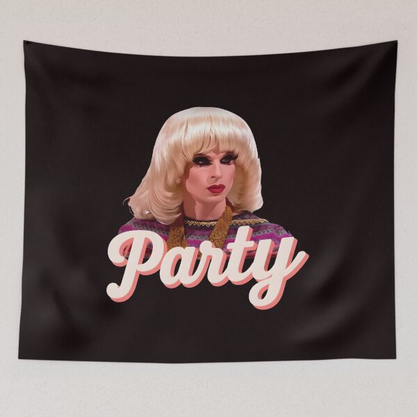 Item preview, Drag Queen Party Wig Makeup Colorful Pattern Expression designed and sold by EL-FASSY.
