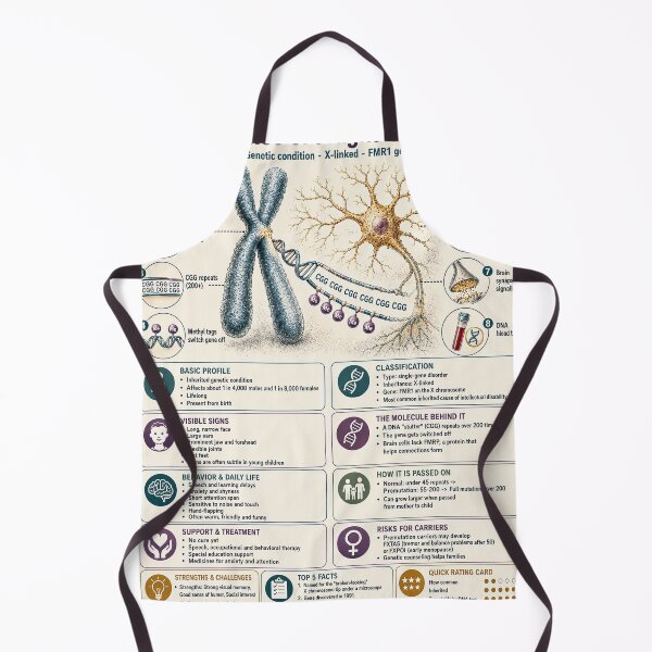 Item preview, Molecule Mysteries - Fragile X designed and sold by Molecule Mysteries.
