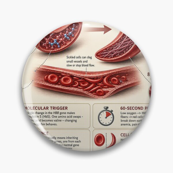 Item preview, Molecule Mysteries - Sickle Cell designed and sold by Molecule Mysteries.