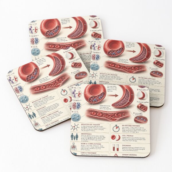 Item preview, Molecule Mysteries - Sickle Cell designed and sold by Molecule Mysteries.