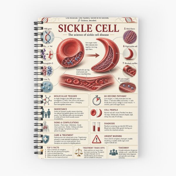 Item preview, Molecule Mysteries - Sickle Cell designed and sold by Molecule Mysteries.