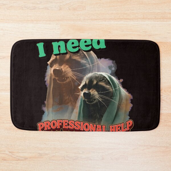 Item preview, I need PROFESSIONAL HELP? Raccoon  designed and sold by EL-FASSY.