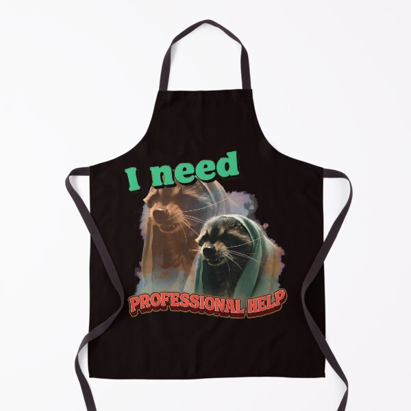 Item preview, I need PROFESSIONAL HELP? Raccoon  designed and sold by EL-FASSY.