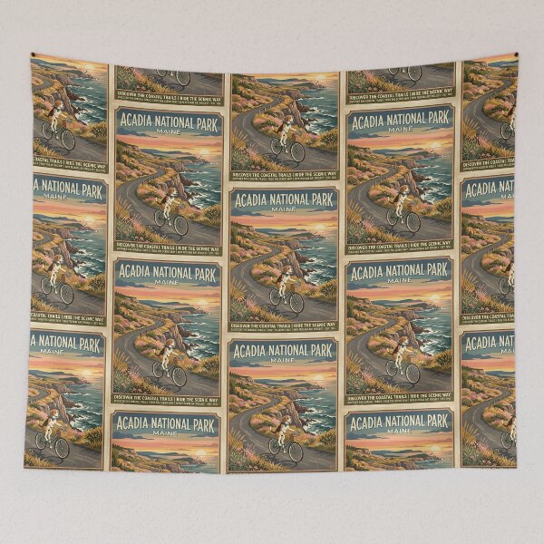 Item preview, Beagle Coastal Cyclist designed and sold by PictoVibe.