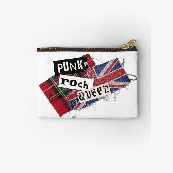 Item preview, Punk Rock Queen – Tartan Punk Collage designed and sold by destelloacido.