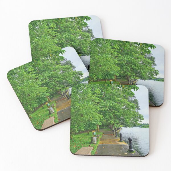Item preview, Peaceful Broncos Brisbane aMoonlit Lake designed and sold by osakihi.