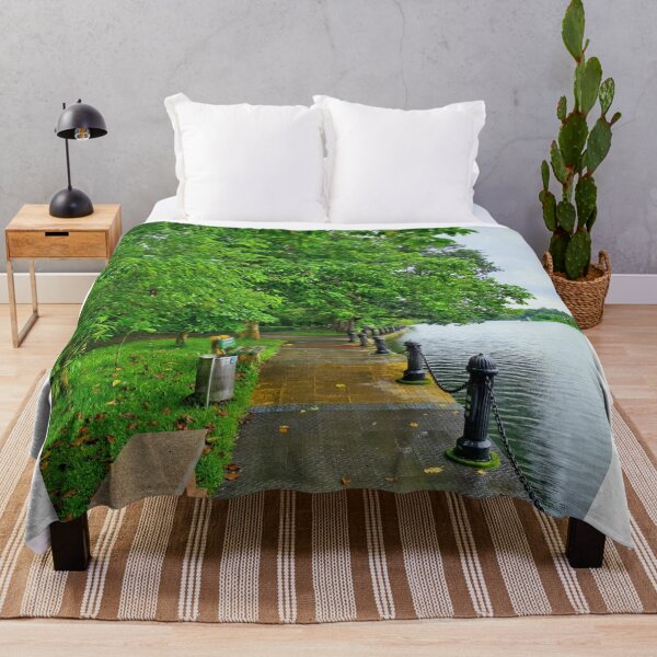 Item preview, Peaceful Broncos Brisbane aMoonlit Lake designed and sold by osakihi.