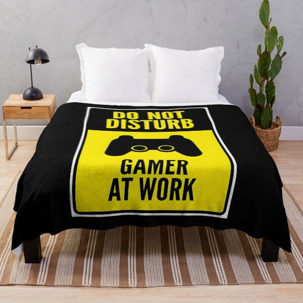 Item preview, Do Not Disturb Gamer At Work designed and sold by Dragstrider.