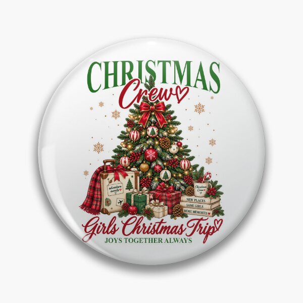 Item preview, Christmas  Crew Girl Christmas Trip designed and sold by vintagearttee.