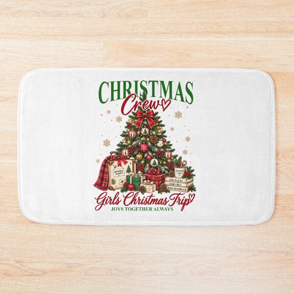 Item preview, Christmas  Crew Girl Christmas Trip designed and sold by vintagearttee.