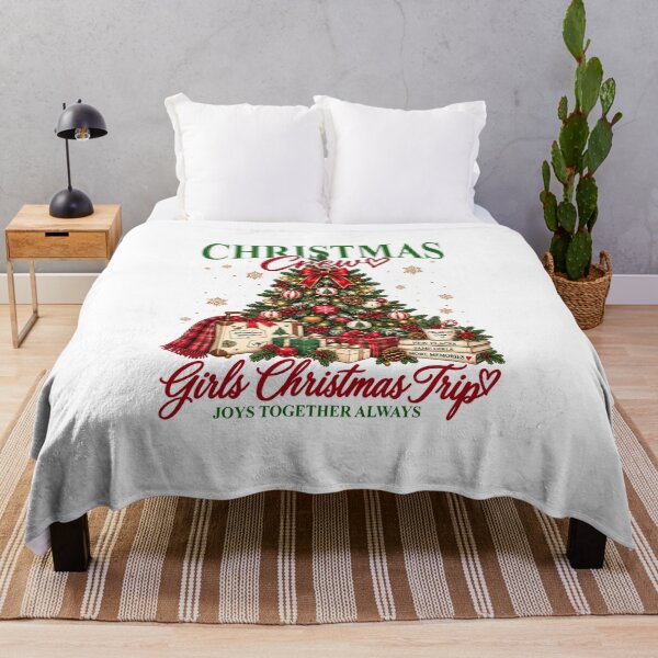 Item preview, Christmas  Crew Girl Christmas Trip designed and sold by vintagearttee.