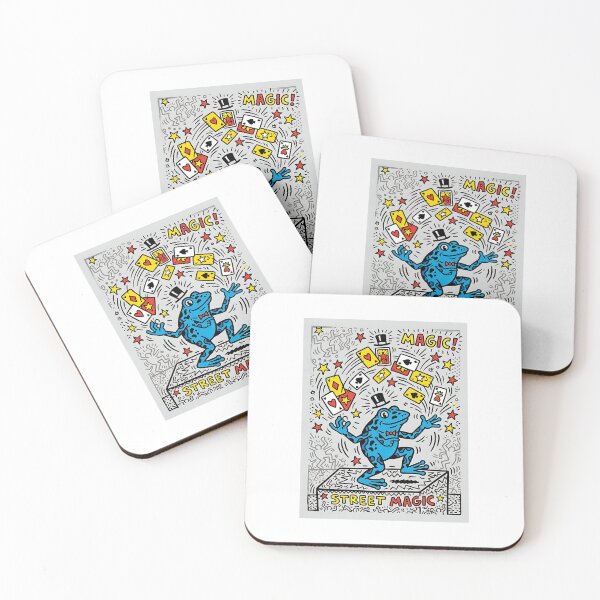 Item preview, Poison Dart Frog Magician designed and sold by PictoVibe.