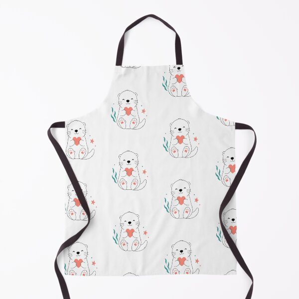 Item preview, Minimalist Line Art Love Otter designed and sold by creativerooney.