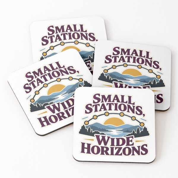 Item preview, Small Stations Wide Horizons designed and sold by aihrgdesign.