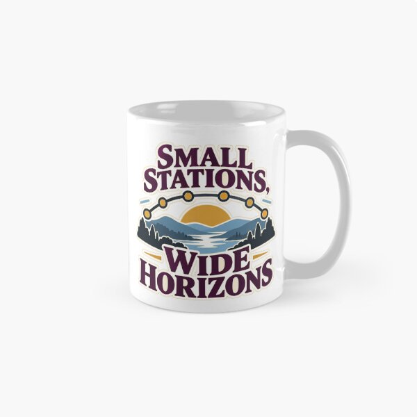 Item preview, Small Stations Wide Horizons designed and sold by aihrgdesign.