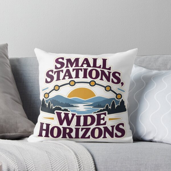 Item preview, Small Stations Wide Horizons designed and sold by aihrgdesign.