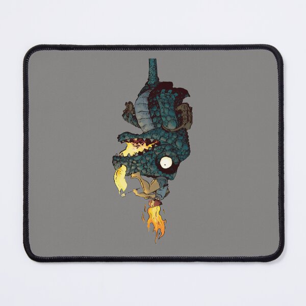 Item preview, Dinosaur Fire Roasting Marshmallow Rider Art-33 designed and sold by Grartmann.