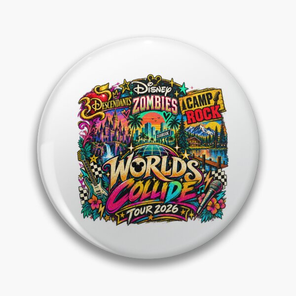 Item preview, Disney Descendants Zombies Camp Rock Worlds Collide Tour 2026 Concert Trip designed and sold by Ansitalo.