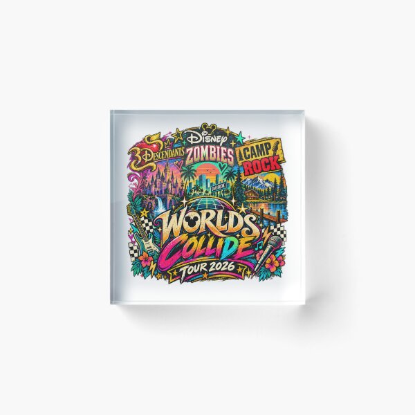 Item preview, Disney Descendants Zombies Camp Rock Worlds Collide Tour 2026 Concert Trip designed and sold by Ansitalo.