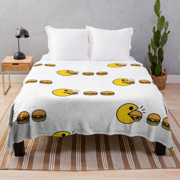 Item preview, Pac-Man Eating Burger designed and sold by wingoo22.