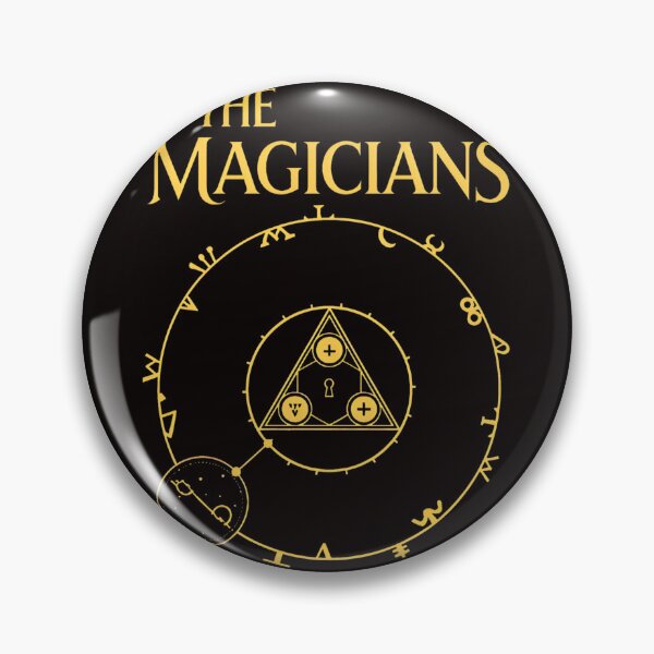 Item preview, Mystic Golden Emblem with Arcane Symbols designed and sold by WAHBI-HBO.