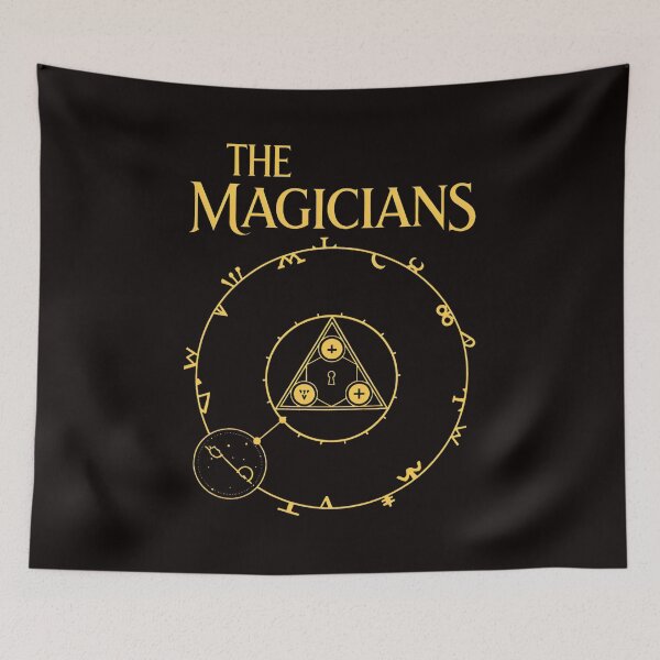 Item preview, Mystic Golden Emblem with Arcane Symbols designed and sold by WAHBI-HBO.