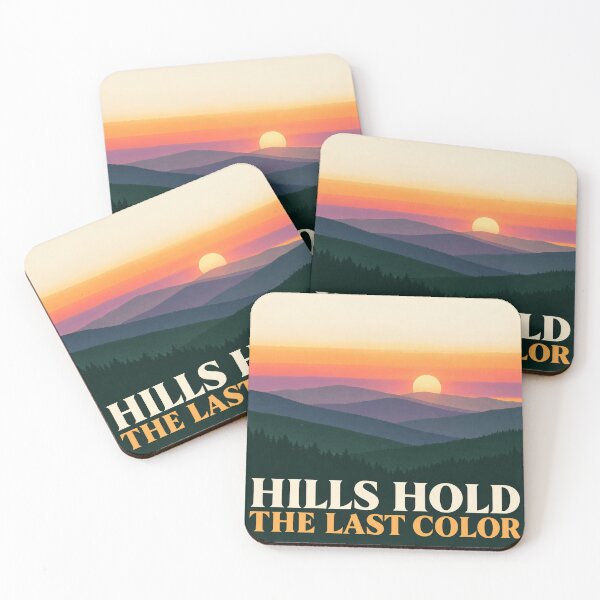 Item preview, Hills Hold The Last Color designed and sold by aihrgdesign.