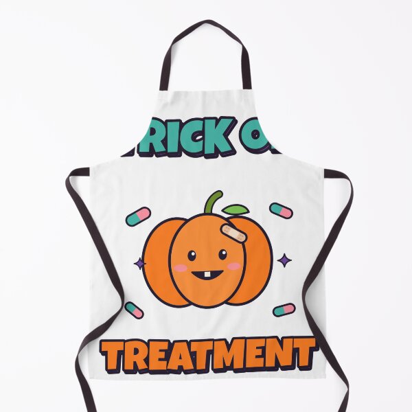 Item preview, Trick Or Treatment Funny Nurse Halloween Pumpkin designed and sold by somebasic.